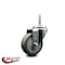 Service Caster 35 Inch Gray Polyurethane Wheel Swivel 34 Inch Threaded Stem Caster Service Caster SCC-TS20S3514-PPUB-34212 - alternate 2